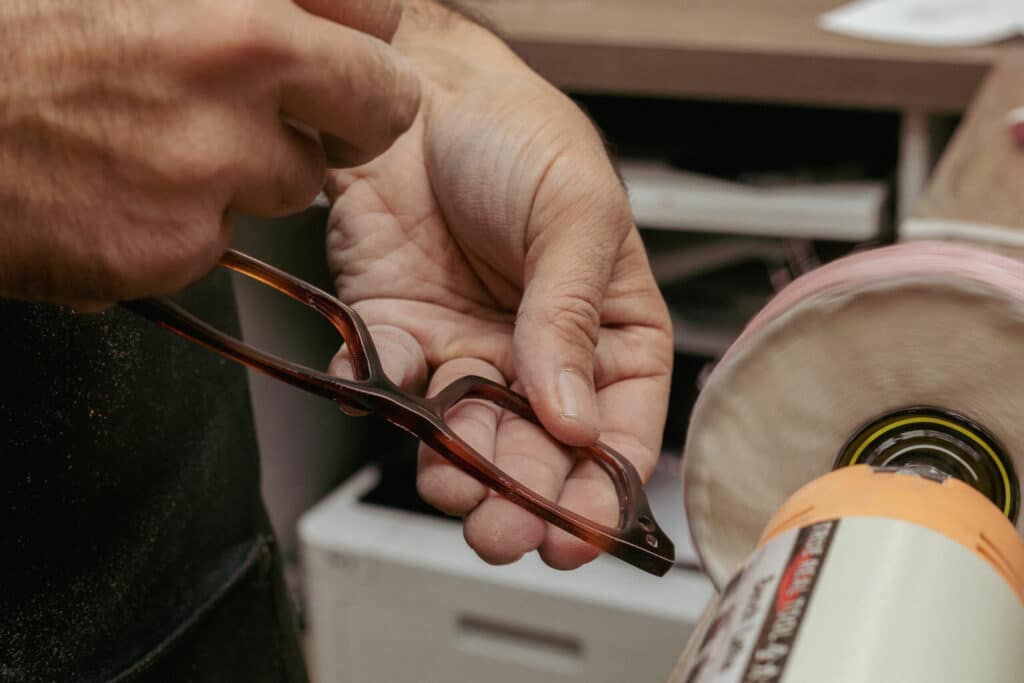 Reparation des lunettes